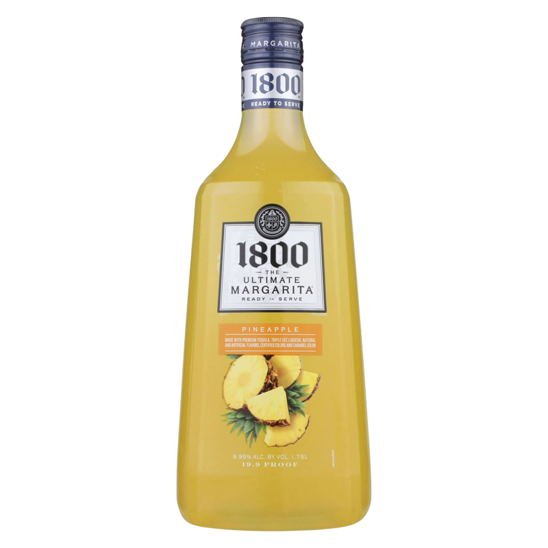1800 Ultimate Pineapple Margarita Plastic 1.75L