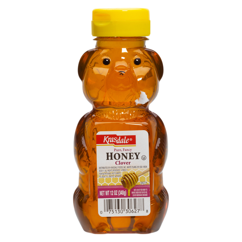 Pure Honey Bear Squeeze bottle 12oz