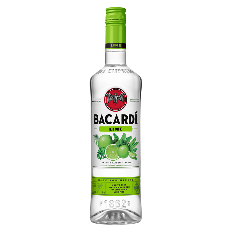 Bacardi Lime Flavored Rum 750ml