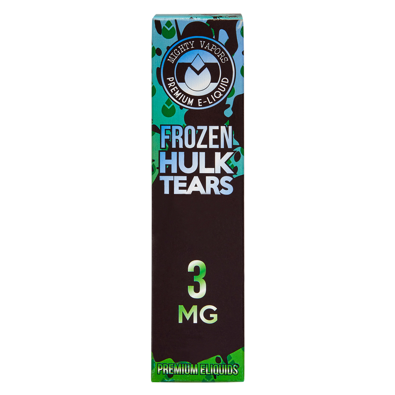 Frozen Hulk Tears 3 mg E-Liquid 60 ml Bottle