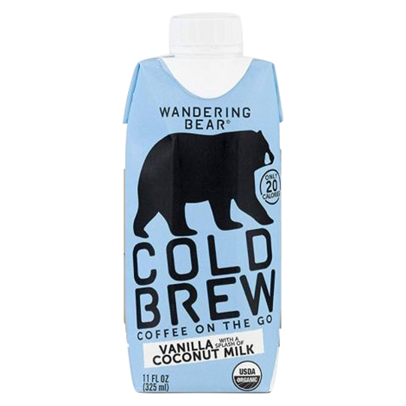 Wandering Bear Vanilla Cold Brew Coffee 11oz