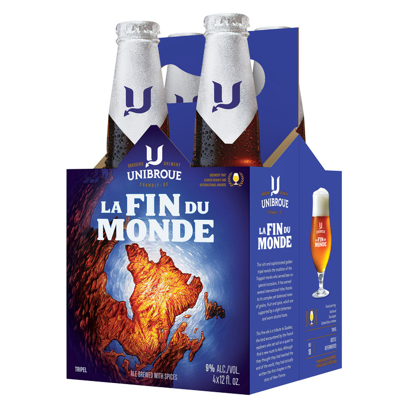 Unibroue La Fin Du Monde 4pk Btl 9.0% ABV