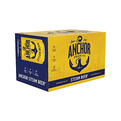Anchor Brewing Steam Beer 6pk 12oz Can