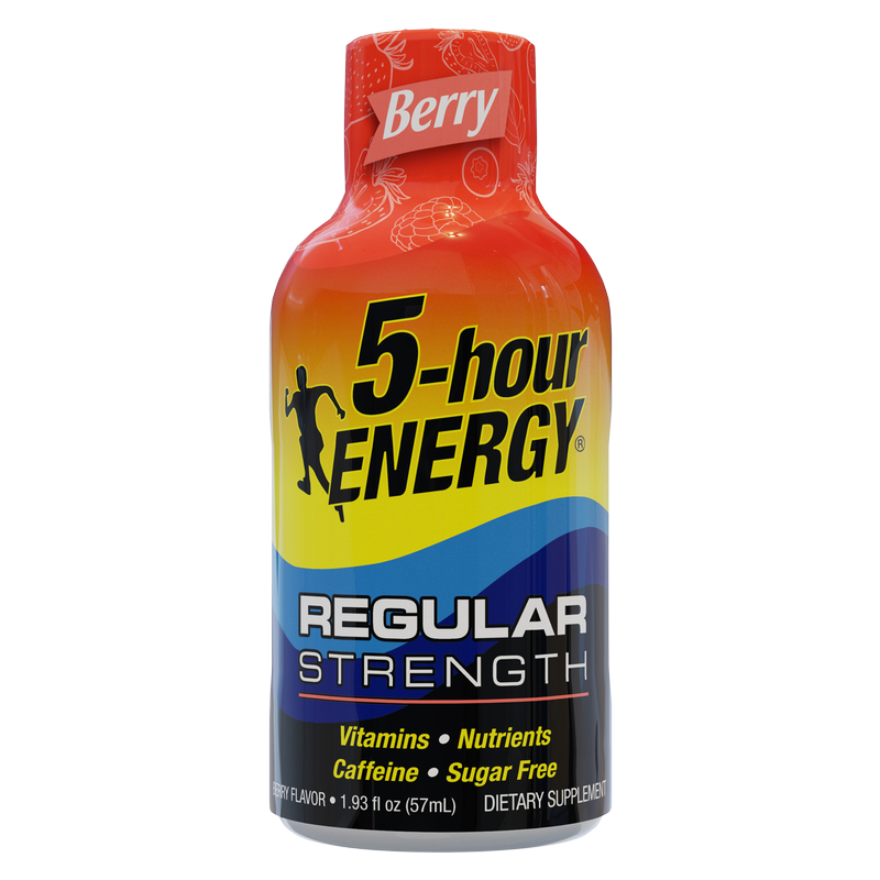 5-hour ENERGY Shot Regular Strength Berry 1.93oz