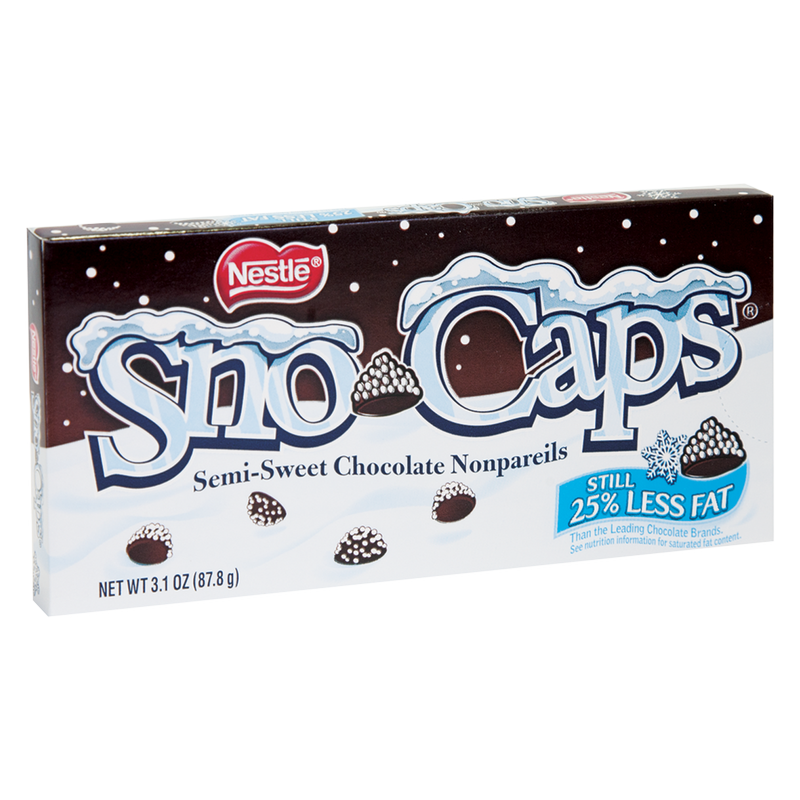 Snowcaps Semi-Sweet Chocolate Nonpareils 3.1oz