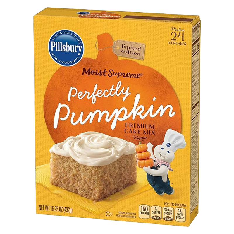 Pillsbury Perfectly Pumpkin Cake Mix 15.25oz
