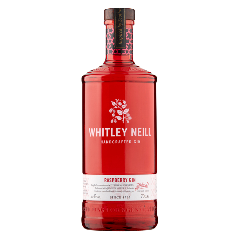 Whitley Neill Raspberry Gin, 70cl