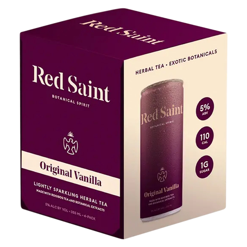 Red Saint Tea 4pk 12oz Cans 5% ABV