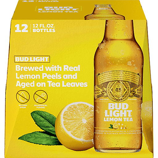 Bud Light Lemon Tea 12pk 12oz Btl