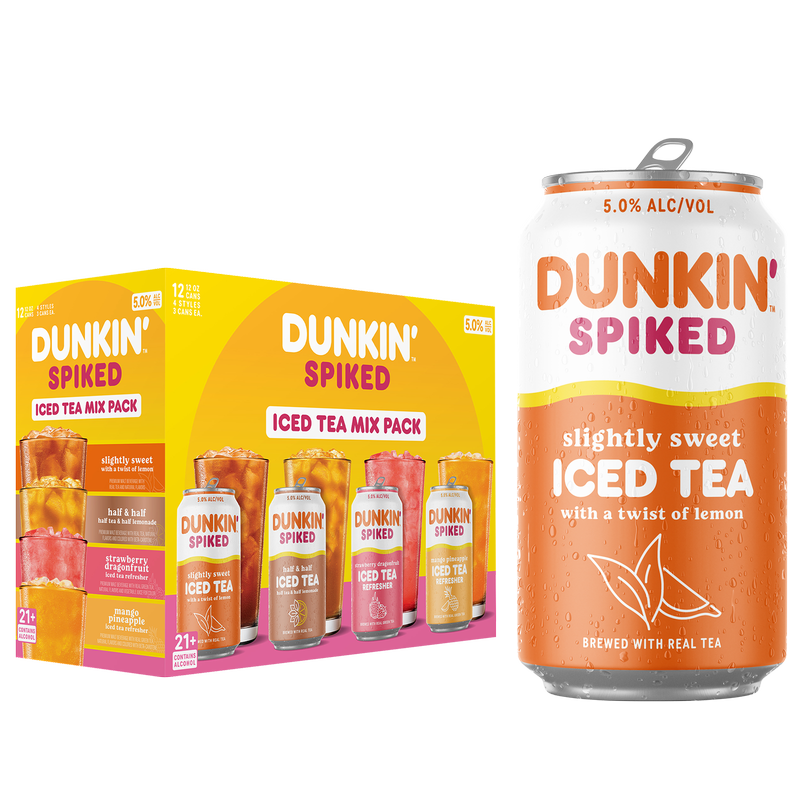 Dunkin' Spiked Tea 12pk 12oz Can 5% ABV