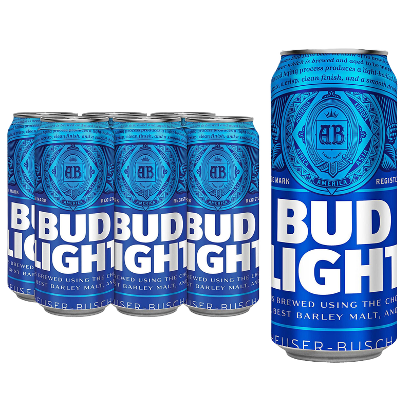 Bud Light 6pk 16oz Can 4.2% ABV