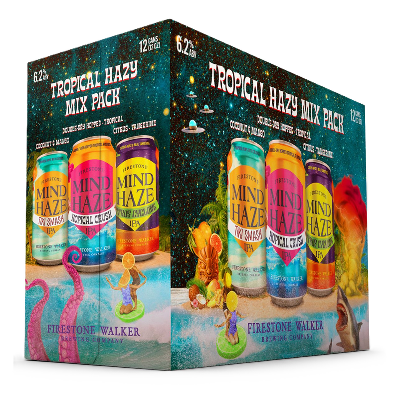 Firestone Walker Brewing Co. Tropical Hazy Mix Pack (12Pkc 12 Oz)