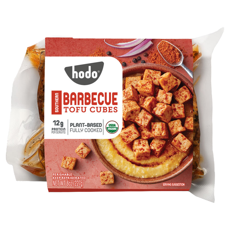 Hodo Foods Southern BBQ Tofu Cubes 8oz
