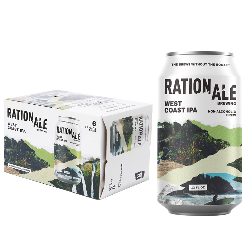 RationAle Brewing Non-Alcoholic West Coast IPA 6pk 12oz Can
