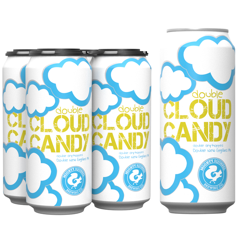 Mighty Squirrel Double Cloud Candy DIPA 4pk 16oz Can 7.8% ABV