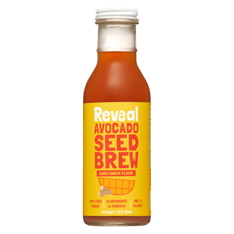 Reveal Avocado Seed Brew Mango Ginger 12oz Btl