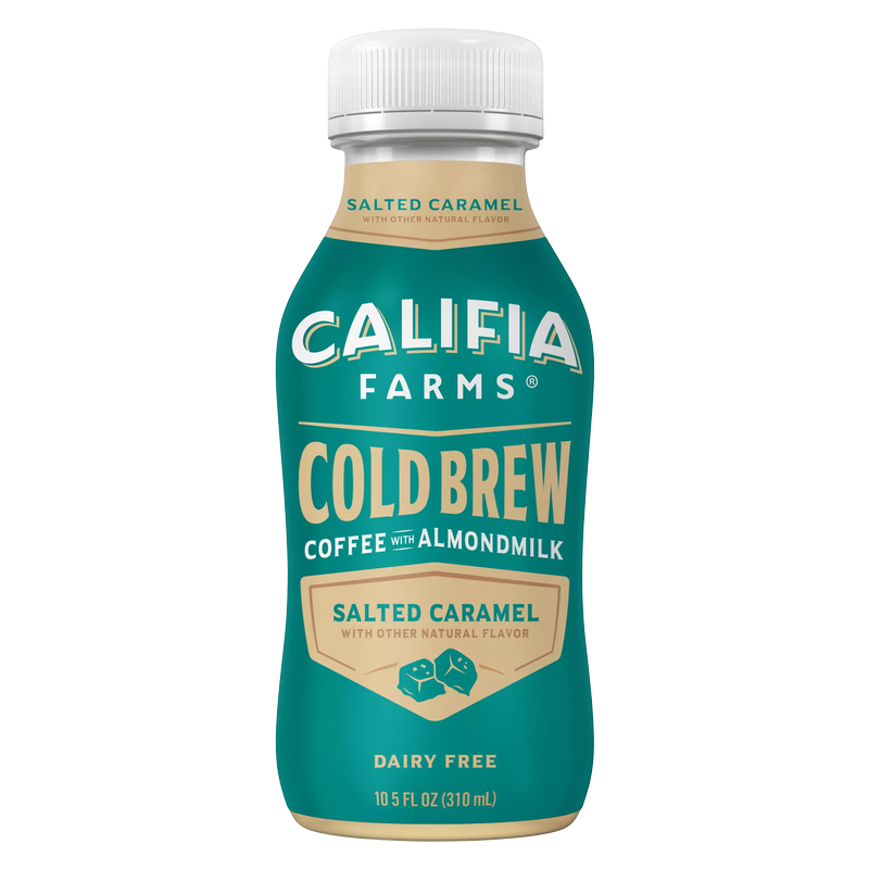 Califia Farms Salted Caramel Cold Brew Coffee with Almond Milk 10.5oz