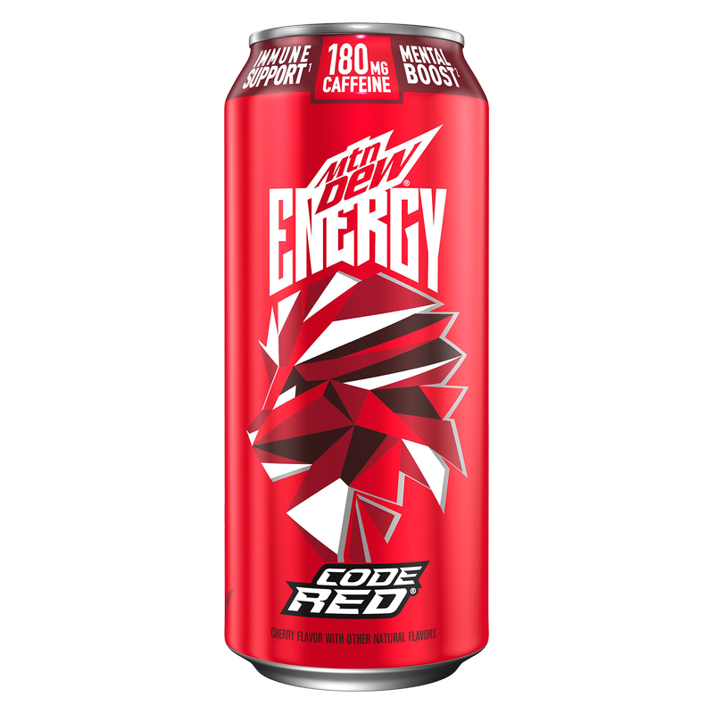 Mountain Dew Energy Code Red 16oz