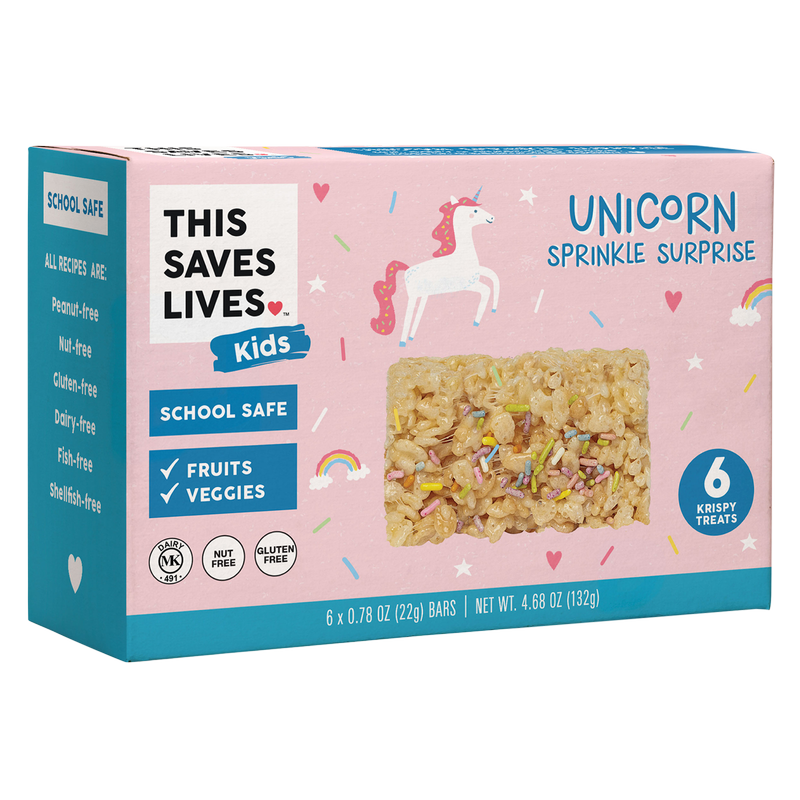 This Saves Lives Unicorn Sprinkle Surprise Rice Krispy Treat 4.68oz