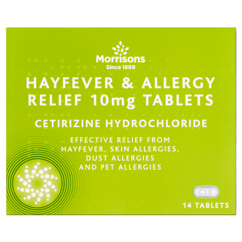 Morrisons Hayfever & Allergy Relief Tablets, 14pcs