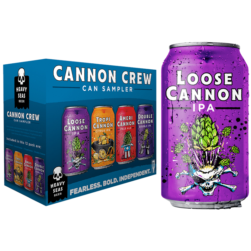 Heavy Seas Cannon Crew Variety Pack 12pk 12oz Can 7.3% ABV