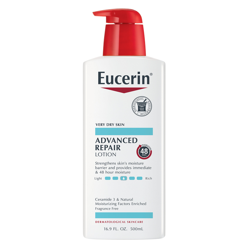 Eucerin Advanced Repair Body Lotion Unscented 16.9oz