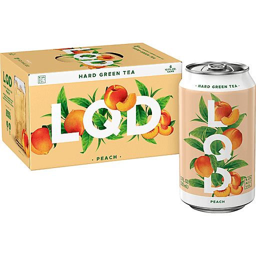 10 Barrel Hard Green Tea Peach 6pk 12oz Can