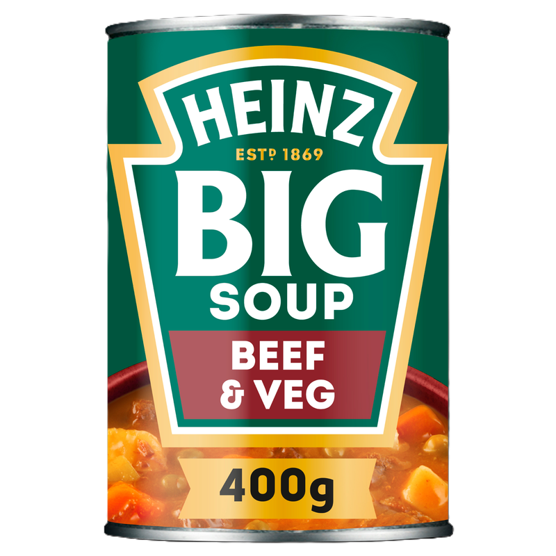 Heinz Big Soup Beef and Vegetable, 400g