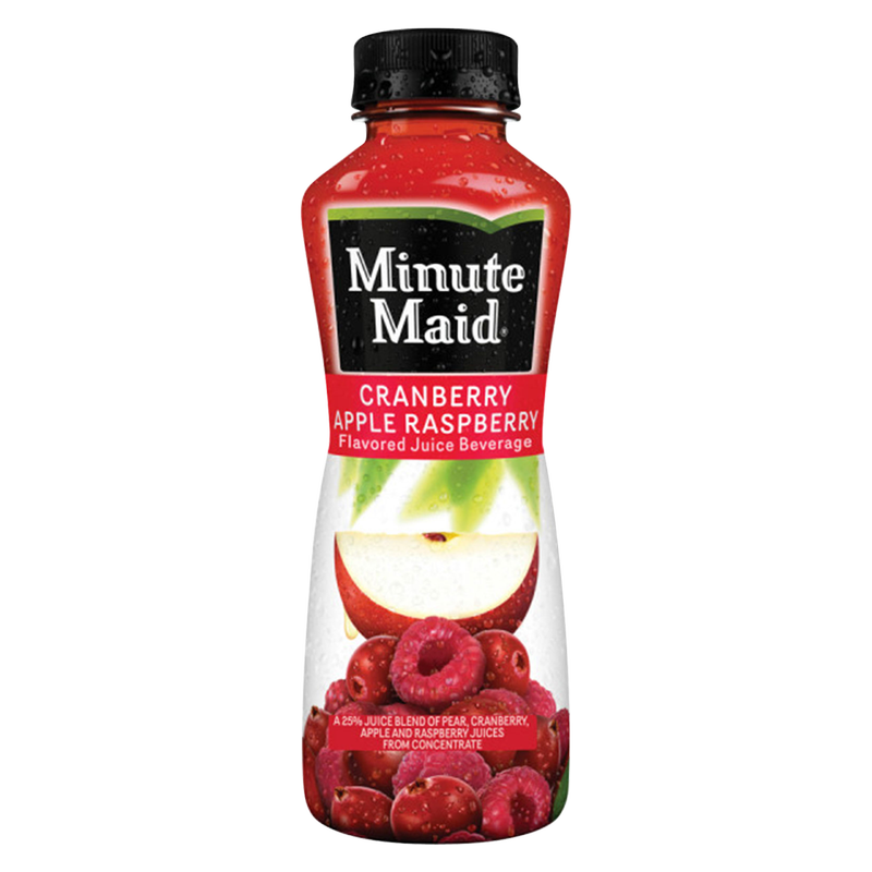 Minute Maid Cranberry Apple Raspberry Juice 12oz Btl