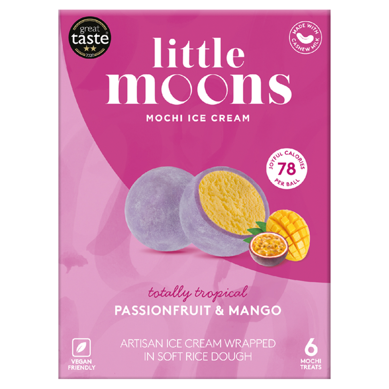 Little Moons Passionfruit & Mango Mochi Ice Cream, 192g