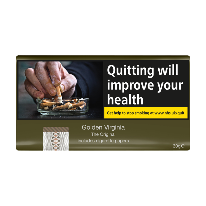 Golden Virginia The Original Rolling Tobacco & Papers, 30g