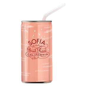 Sofia Brut Rose 187 ml Can