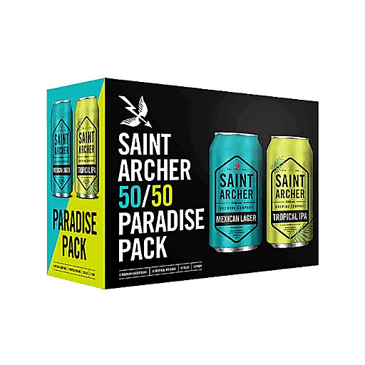 Saint Archer Brewing 50/50 Paradise Pack 12pk 12oz Can