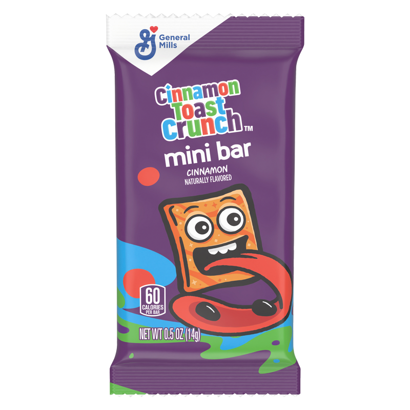 Lucky Charms & Cinnamon Toast Crunch Minis Cereal Bars Variety Pack