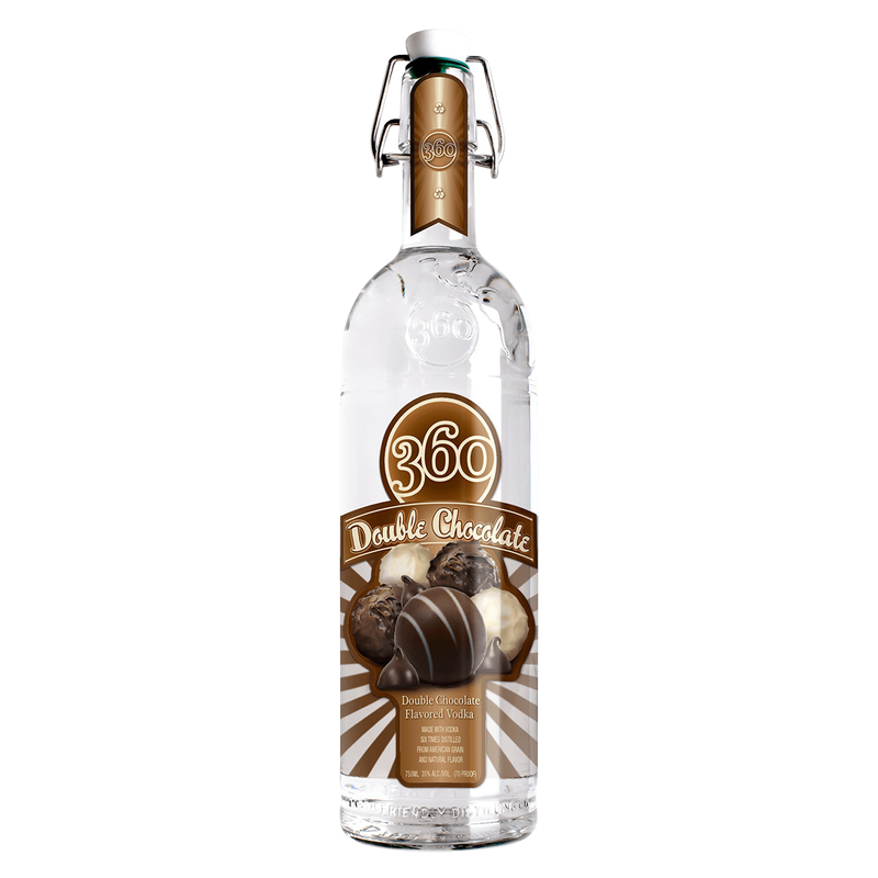 360 Double Chocolate Vodka 750ml