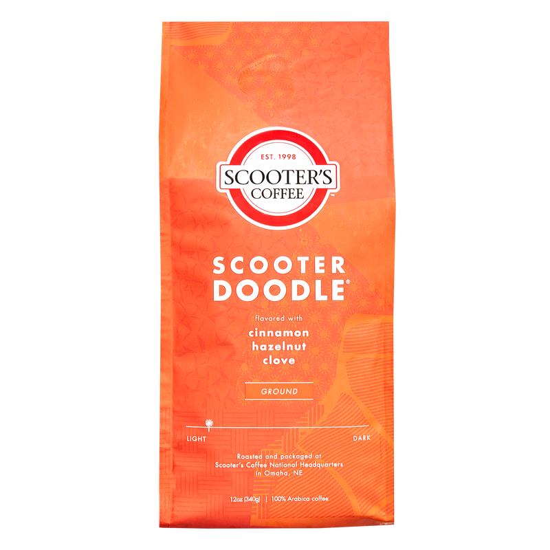 Scooter's Doodle Ground Coffee 12oz Bag
