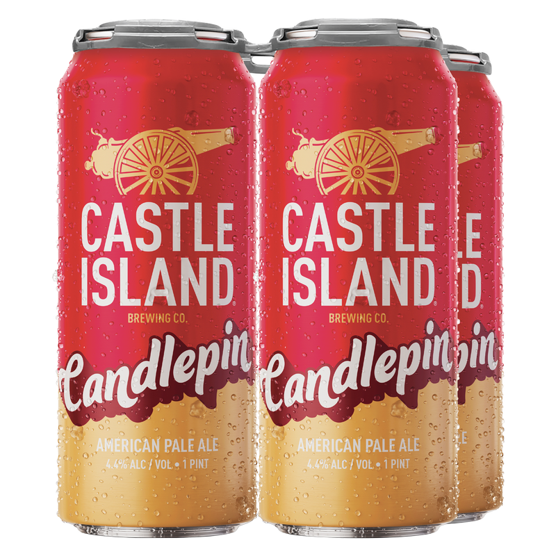 Castle Islands Candlepin 4pk 16oz Can 4.4% ABV