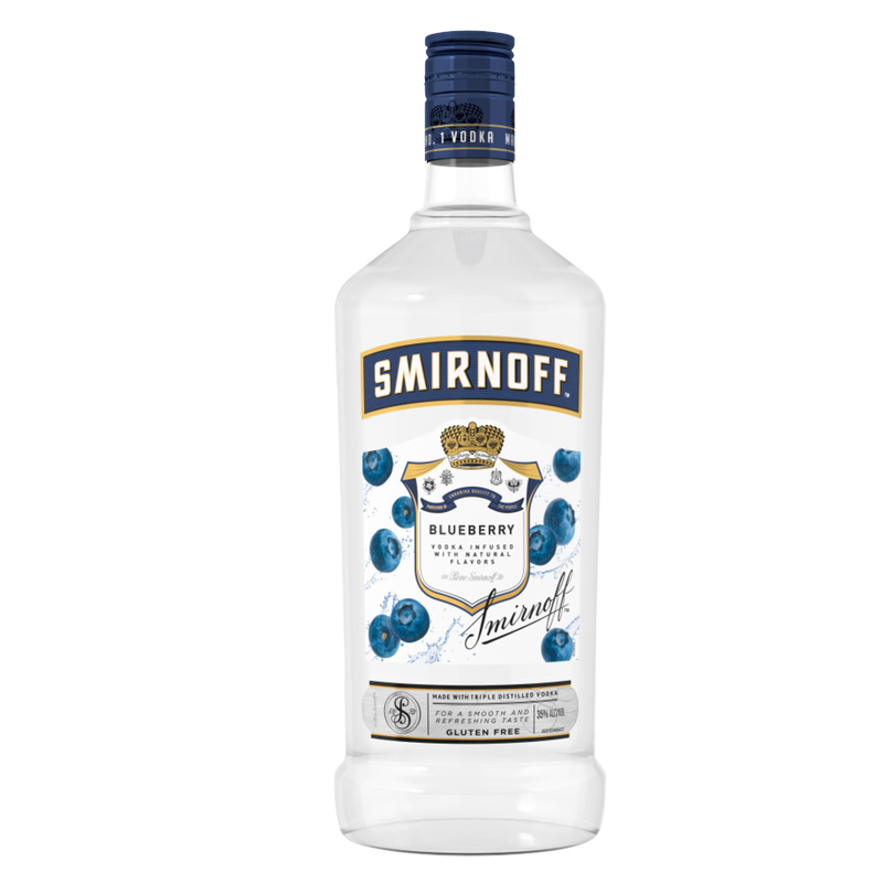 Smirnoff Vodka Blueberry 1.75L (70 Proof)