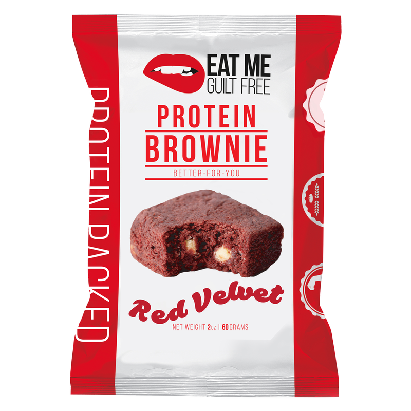 Eat Me Guilt Free Red Velvet Protein Brownie 2oz