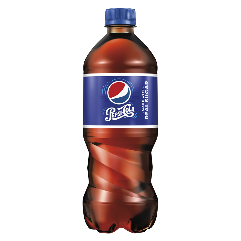 Pepsi Real Sugar 20oz Btl