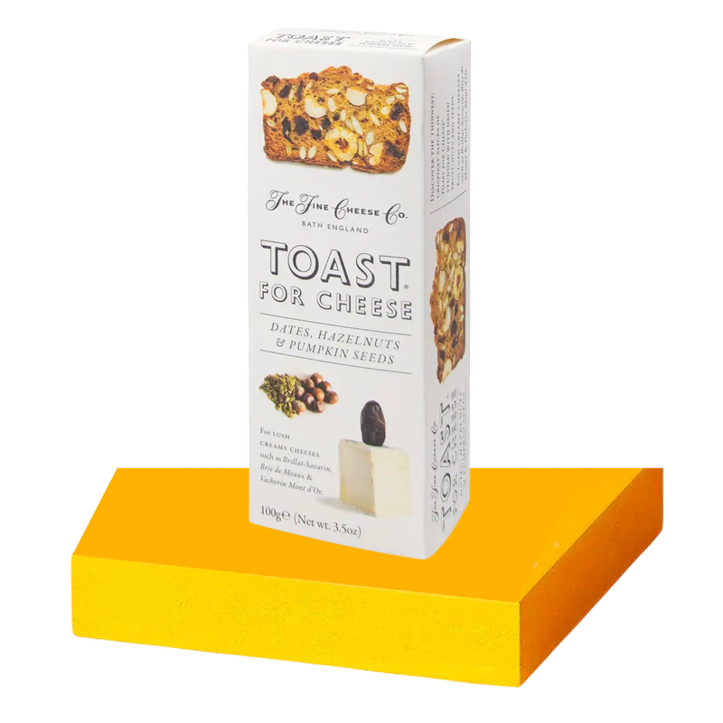 Cheesegeek Toast For Cheese - Dates, Hazelnuts & Pumpkins Seeds, 100g