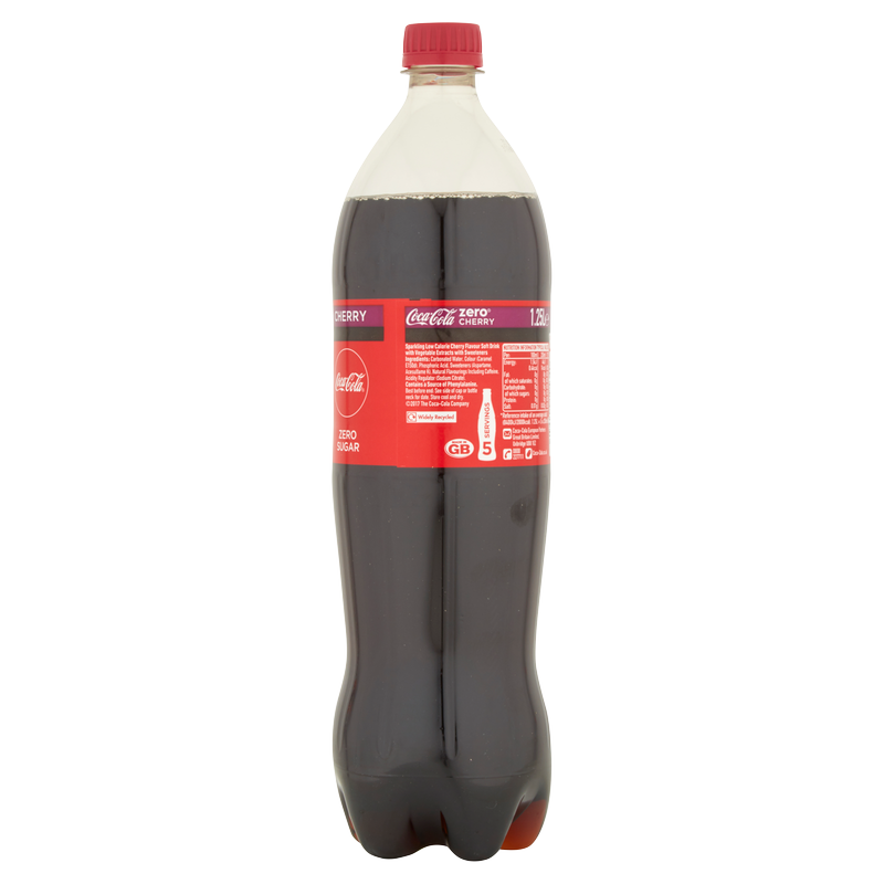 COCA-COLA Coca-Cola cherry 1,25l pas cher 