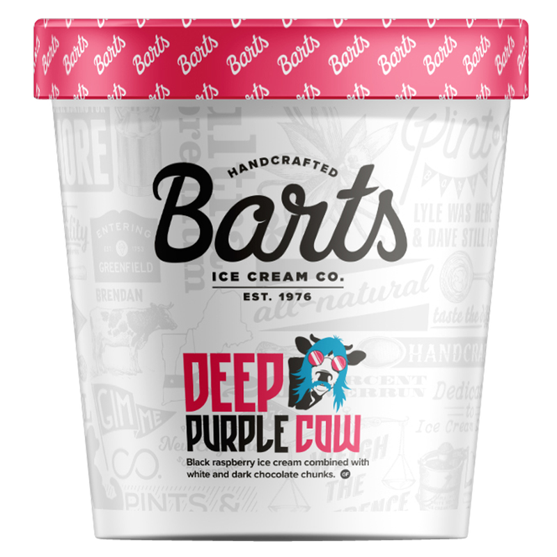 Bart's Ice Cream Deep Purple Cow 16oz