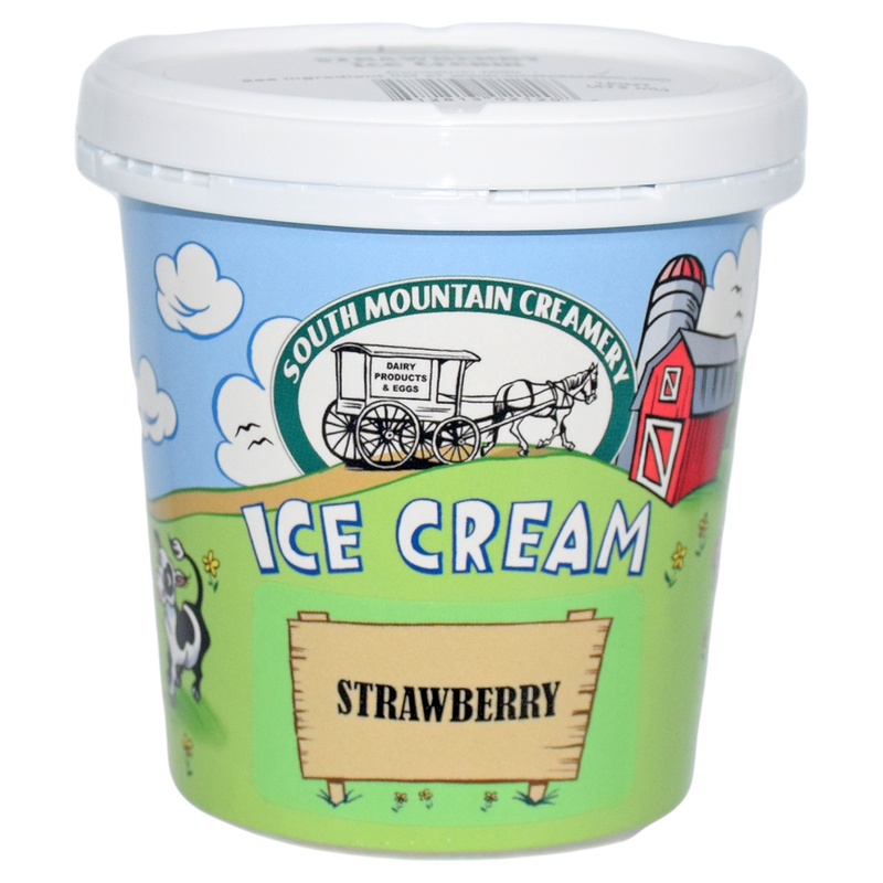 South Mountain Creamery Strawberry Ice Cream Pint 16oz