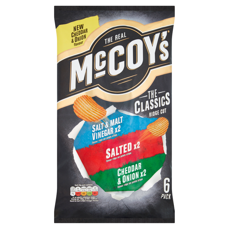 McCoy's Classic Variety, 6 x 25g