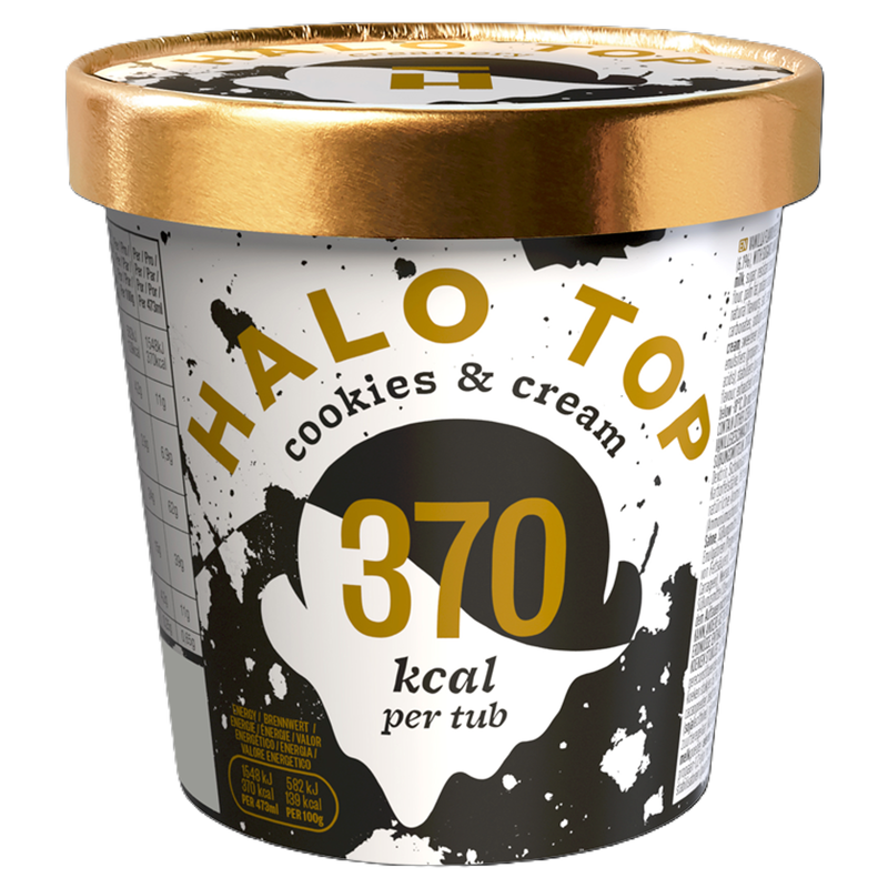 Halo Top Cookies & Cream, 473ml