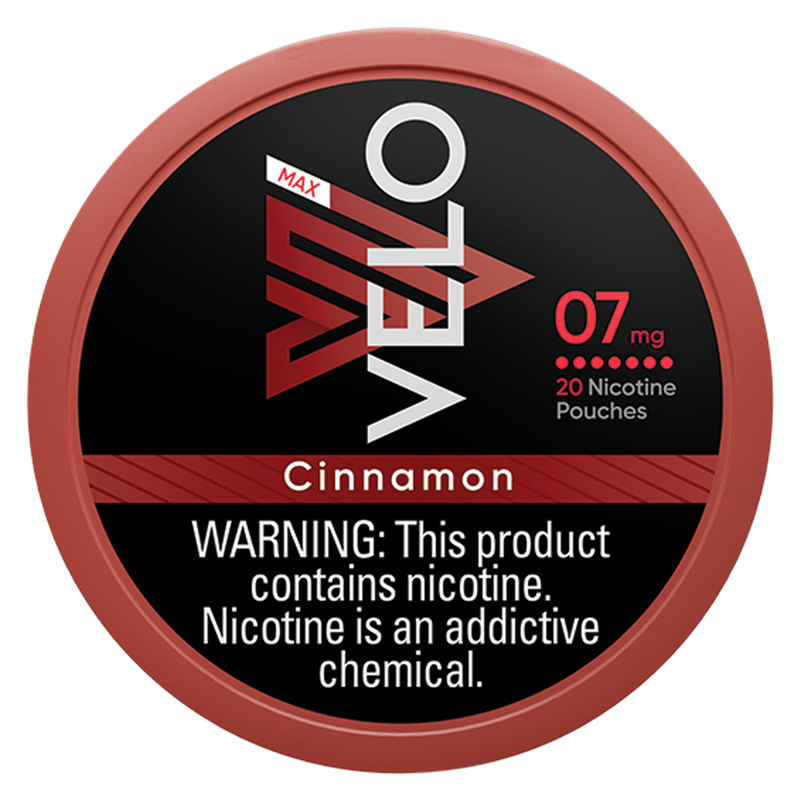Velo Cinnamon Nicotine Pouches 20ct 7mg