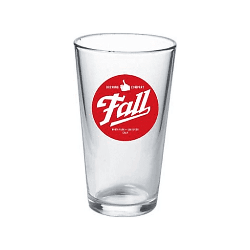 Fall Brewing Company Pint Glass 16oz