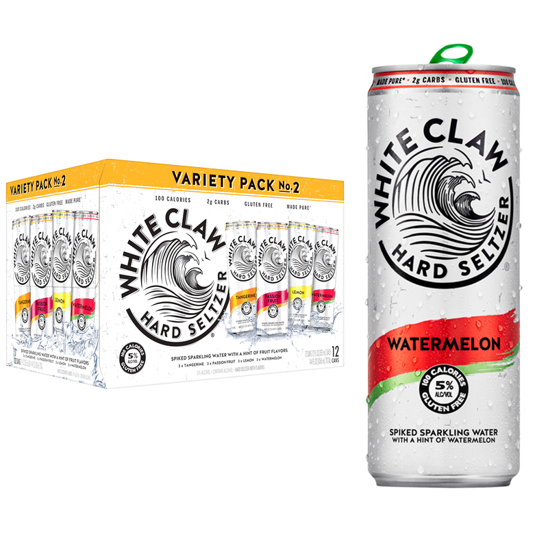 White Claw Seltzer Flavor No. 2 Variety 12pk 12oz Can 5.0% ABV