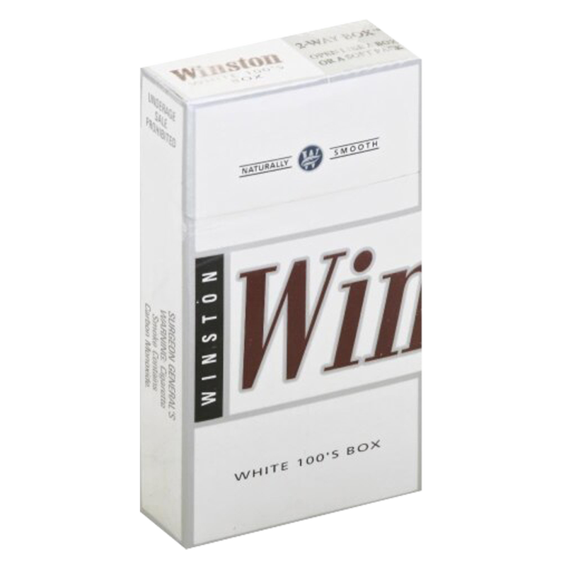 Winston White 100s Cigarettes 20ct Box 1pk
